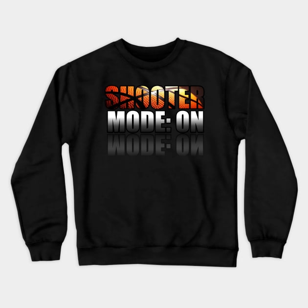 Basketball Motivation Quote Crewneck Sweatshirt by MaystarUniverse